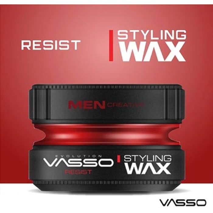 Vasso شمع تصفيف الشعر للرجال فاسو إيفولوشن كرييتيف برو أكوا مقاوم 150 مل عرض 3 قطع - Image 2